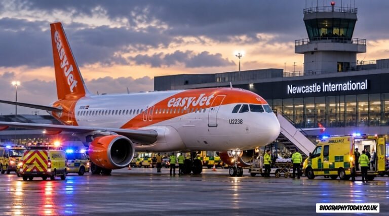 EasyJet Flight U2238 Emergency Landing Newcastle